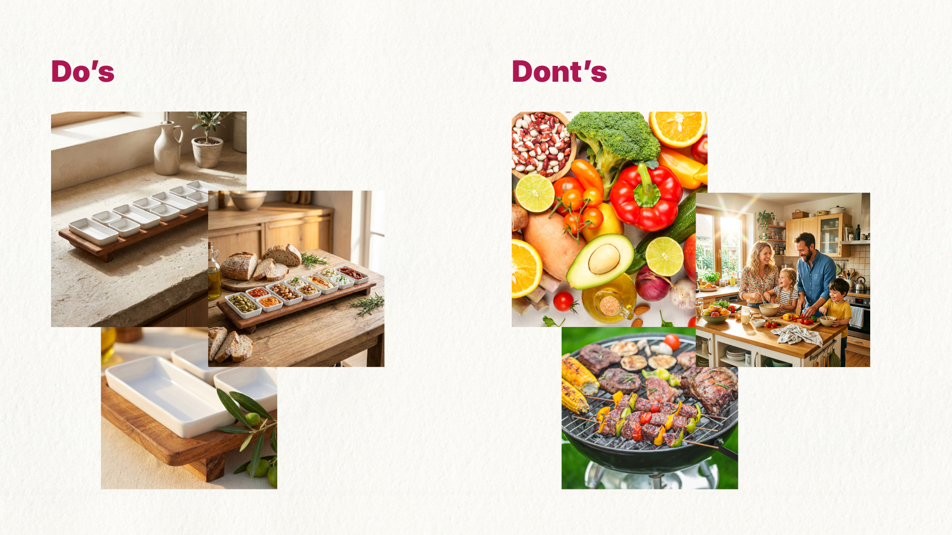 Dos and Donts Moodboard